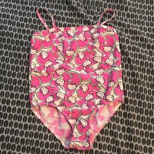 Hello Kitty one piece swimsuit
